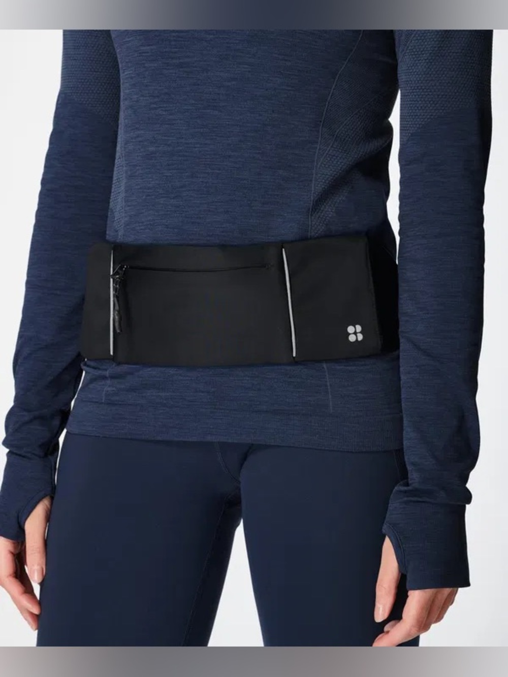 SWEATY BETTY Multi Sports Belt in Black